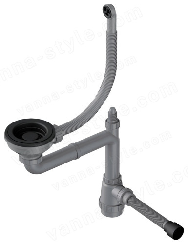 Арматура Omoikiri WK-1-R-GB 4956916, графит