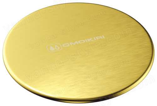 Декоративная накладка для выпуска Omoikiri DEC-LG 4957090, светлое золото