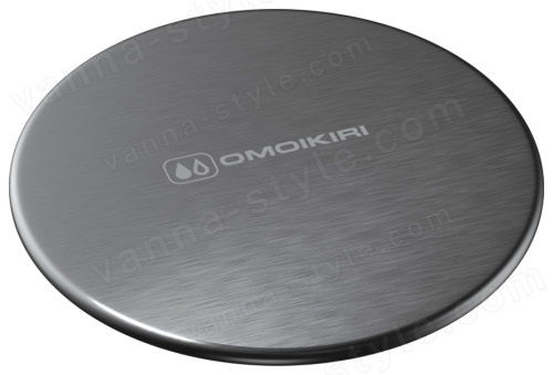 Декоративная накладка для выпуска Omoikiri DEC-GM 4957091, вороненая сталь