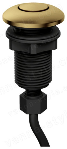 Пневматическая кнопка для измельчителя Omoikiri SW-01-AB 4996040, латунь