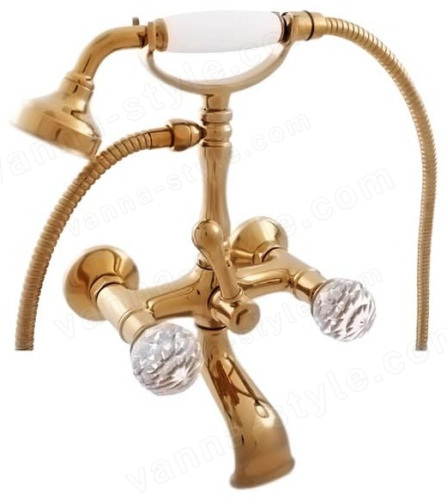 Смеситель для ванны Rav Slezak Brilliance BRILLIANCE160.5Z, золото, золото