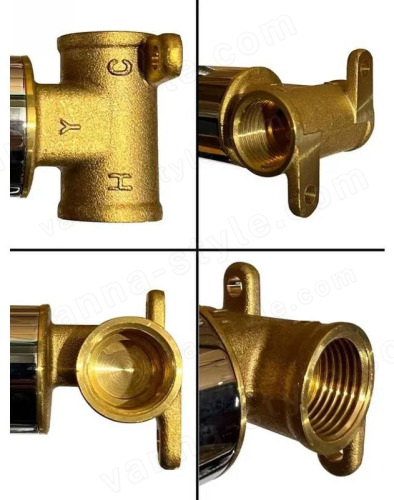 Гигиенический душ FILARETE Roun FL100BL со смесителем, черный со смесителем, черный
