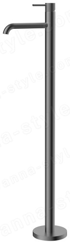 Смеситель для раковины AltroBagno Bilancia ALTROBAGNOBilancia010305GM напольный, оружейная сталь