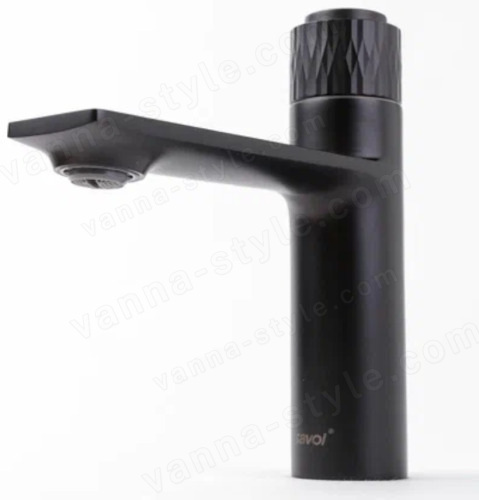 Смеситель для раковины Savol FALSE S-601810H, черный, черный