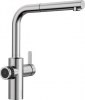 Смеситель для кухни Blanco Evol-S Volume Нержавеющая сталь ручка справа