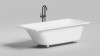 Ванна из искусственного камня Salini Orlanda Kit 170x80 S-Sense глянцевая