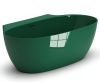 Ванна из искусственного камня Salini Alda Wall 170x90 S-Sense RAL