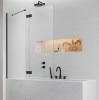 Шторка на ванну Radaway Essenza Black II PND 100x150 L