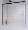 Шторка на ванну Radaway Idea Black PN DWJ 150x150 L