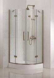 Полукруглый душевой уголок Cezares Magic R2