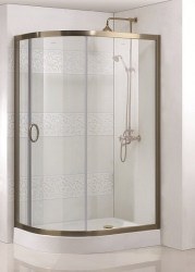 Асимметричный душевой уголок Cezares Modena RH1