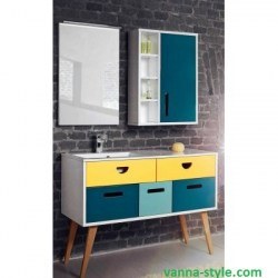 Зеркало для ванной Dreja Retro 50 с Led