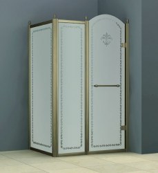 Прямоугольный душевой уголок Cezares Retro AH11