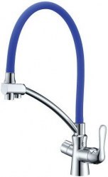 Смеситель для кухни Lemark Comfort LM3070C-Blue