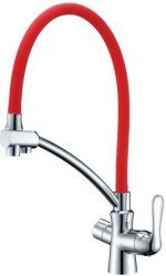 Смеситель для кухни Lemark Comfort LM3070C-Red