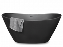 Каменная ванна Paa Amore Silkstone Graphite