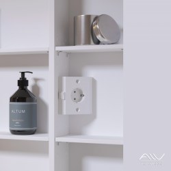 Зеркальный шкаф Alavann Delveto 55