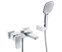 Смеситель для ванны Wasser Kraft Aller 1061WHITE