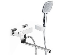 Смеситель для ванны Wasser Kraft Aller 1062LWHITE