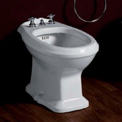 Биде напольное Simas Arcade 3 отв с ободком