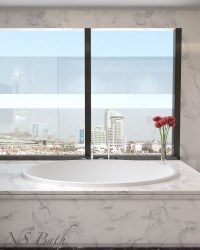 Каменная ванна NS Bath NSB-17120