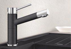 Смеситель для кухни Blanco Alta Compact Silgranit