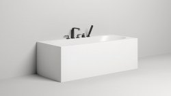 Ванна Salini Fabia 180x80 из искусственного камня