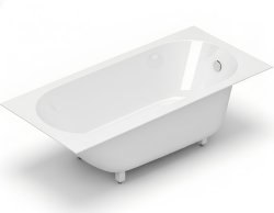 Ванна Salini Ornella 180x80 из искусственного камня