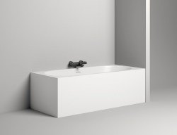 Ванна Salini Ornella Axis Kit 180x80 из искусственного камня