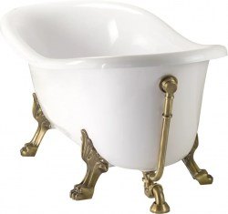 Ванна Migliore Bella 170x80 23101 из искусственного камня с декоративными ножками