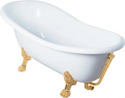 Ванна Migliore Bella 170x80 26918 из искусственного камня с декоративными ножками