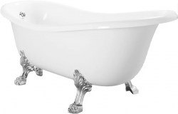 Ванна Migliore Milady 185x82 26920 из искусственного камня с декоративными ножками
