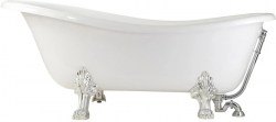 Ванна Veragio Gialetta 170x80 26931 из искусственного камня с декоративными ножками
