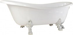 Ванна Veragio Gialetta 170x80 31874 из искусственного камня с декоративными ножками