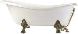 Ванна Veragio Gialetta 170x80 31875 из искусственного камня с декоративными ножками