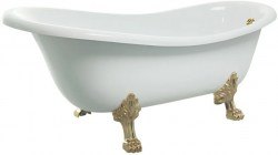 Ванна Veragio Gialetta 170x80 31876 из искусственного камня с декоративными ножками
