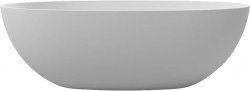 Ванна WHITECROSS Diamond 170x85 из искусственного камня, отдельностоящая