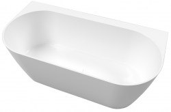 Ванна WHITECROSS Pearl B 155x80 из искусственного камня, отдельностоящая
