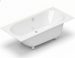 Ванна Salini Ornella Axis 170x70 из искусственного камня