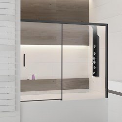 Шторка на ванну RGW Screens SC-45B 180x150
