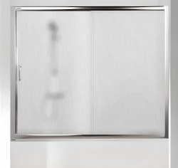 Шторка на ванну RGW Screens SC-42 150x150 с рифленым стеклом