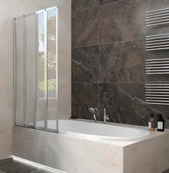 Шторка на ванну Veconi Palau PL74L-120-01-19C4 120x150
