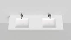 Раковина Salini Onda 180 из искусственного камня