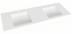 Раковина Salini Onda 180 из искусственного камня