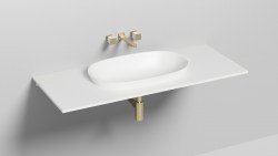 Раковина Salini Marea 01 из искусственного камня