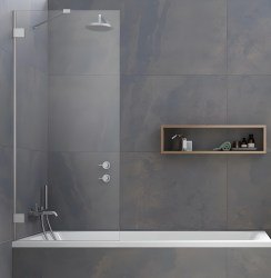 Шторка на ванну Radaway Essenza Pro Brushed Nickel PNJ II 60x150