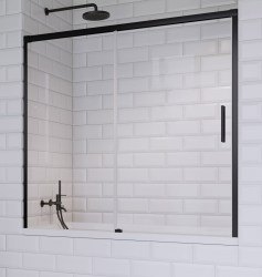 Шторка на ванну Radaway Idea Black PN DWJ 160x150