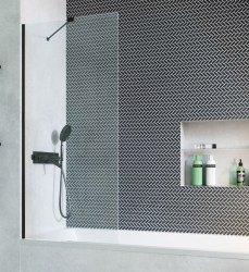 Шторка на ванну Radaway Modo Black PNJ 70x150