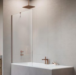 Шторка на ванну Radaway Modo Brushed Cooper PNJ II 50x150