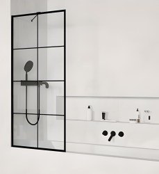 Шторка на ванну Radaway Modo Black PNJ Factory 90x150